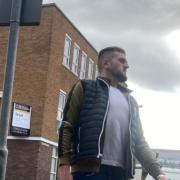 FINED: Thomas Dee outside Worcester Magistrates Court