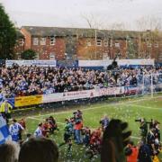 Throwback: over 4,000 packed out St George's Lane for Worcester City's FA Cup tie with Huddersfield Town.