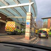 PRESSURE: Worcestershire Royal Hospital in Worcester