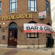 SIGN: Postal Order in Foregate Street, Worcester which is set to become a bar and grill