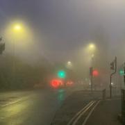 Live traffic updates as heavy fog covers Worcestershire