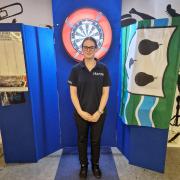 Worcestershire Youth Darts player Hannah Meek