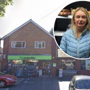 Mel Allcott is campaigning to keep the Claines Co-op amid rumours