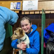 TALENTED: Violet Higgins and Chase who shone at Crufts