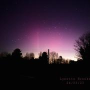 PICTURE: The Aurora Borealis was captured near Hallow by Lynette Brooks.