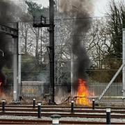 AN electrical fire at the track at Maidenhead led to delays in Worcester