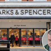 THIEF: Thomas Allen stole from Marks & Spencer