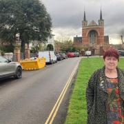 CONCERN: Cllr Jenny Barnes wants more done about the parking situation in St George's Square in Barbourne, Worcester