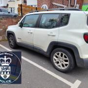Jeep Renegade found in  Co-op car park.
