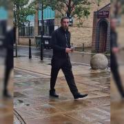 DRINK DRIVER: Morgan O'Brien leaving Worcester Magistrates Court
