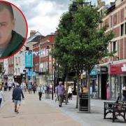 BANNED: Thomas Allen is banned from the city centre for a year