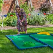 The Commandery gardens will be transformed into mini golf course.