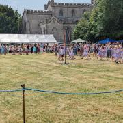 EVENT: The thunderstorms over the weekend did little to deter attendees of the Ombersley Church and School Fete.