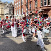 Worcester Carnival parade 2023