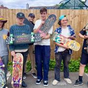 Hundreds attended the Kempsey Skatepark Club launch.