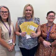 Helen Davies, Director of Skills and Training at WCT, Lisa-Jane Wall, Welfare Manager at WCT and Vander Browning, Wellbeing Job Coach at WCT.