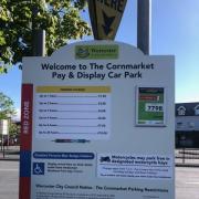Some car parks in Worcester are now app only