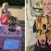 ENTREPRENEUR: A Worcester child has been selling bracelets to raise money for a ski trip to Poland.