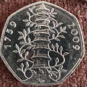 The Kew Gardens 50p coin was sold for a huge sum.