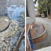 SEWAGE: An 'atrocious' smell of sewage has been making residents in Worcester gag.