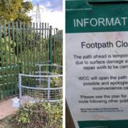 FOOTPATH: The future of the 'Northwick Slip' looks to be in doubt