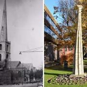 One of the tallest landmarks in Worcester which is visible for miles is St Andrew's Church.
