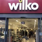 BUSY: Workers are beginning to stock the shelve in the former Wilko building.