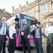 FIRST: This year's Victorian Christmas Fayre is sponsored by First Buses