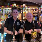 WARMTH: Rachel Robinson and Tim Perks at The Worcester Arms in London Road, Worcester