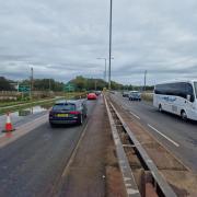 TRAFFIC: Contraflow has been removed form the A449 at Powick.