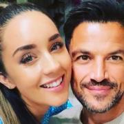 Peter Andre and pregnant wife Emily are celebrating Halloween before welcoming their third child together