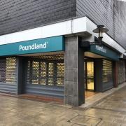 The former Wilko store in Droitwich is currently undergoing its Poundland transformation.