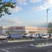 An artist's impression of the proposed Costco in Gloucester