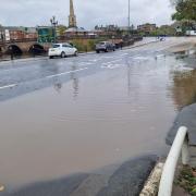 FLOODED: Hylton Road flood