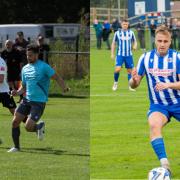 Connor Gater and Calvin Dinsley have played a big role in Worcester City's success at the start of the 2023/24 season