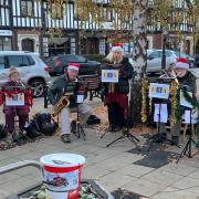 DWIG will play at Victoria Square in Droitwich on Saturday, December 9 at 2:30pm, and Saturday, December 16 at 10:30am