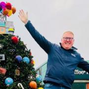 QUIRKY: The quirky Christmas tree has been drawing attention at The Valley Evesham.
