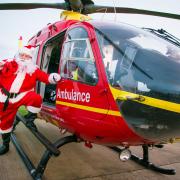 The funds will go to the Midlands Air Ambulance Charity