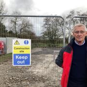 MISSION: Ray Grundy says the Toronto Close flood alleviation scheme will bring 'peace of mind' to residents once complete
