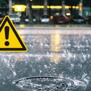 A yellow weather warning has been issued across Worcestershire this weekend.