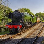 ALL ABOARD: The Flying Scotsman will be visiting Worcester