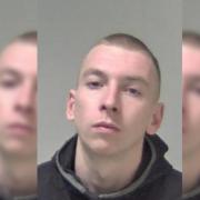 JAILED: Rian Hart of Worcester is now in jail after his £50,000 jewellery burglary in Hartlebury
