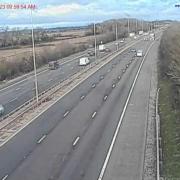 CAMERA: The M5 between Junction 7 and 8
