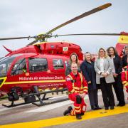 Legacy donations fund 40% of West Midlands Air Ambulance Charity's missions