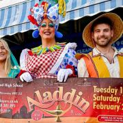 IT'S BEHIND YOU: Powick Players will perform Aladdin at Nunnery Wood High School