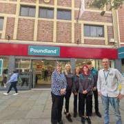 The new Poundland opened in October and will be getting a fresh new look.