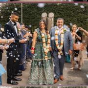 Meena and Gurminder Sehdeva-Bassi, from Kidderminster, got married in the Severn Room at County Hall in Worcester