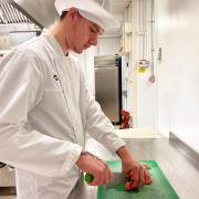 Jack Cook is training to become a chef on the programme