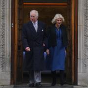 The King has left the private hospital after being treated for an enlarged prostate