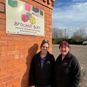 Nursery managers Bev Darling and Emma Stokes
